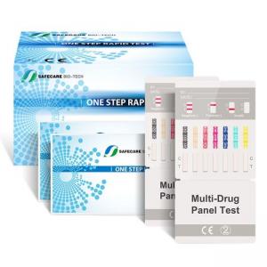 Individually Wrapped 6 Panel Multi Screen Urine Drug Test Kit Pathological Analysis