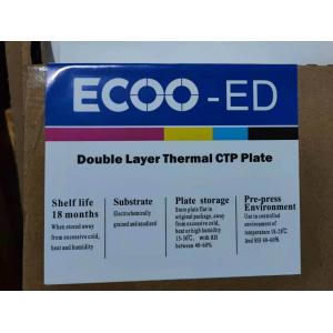 Long Runs Double Layer Thermal CTP Plate Chemical Resistant For Offset Printing