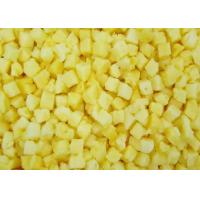 China HACCP 10kg Organic 10mm IQF Frozen Pineapple Slices on sale