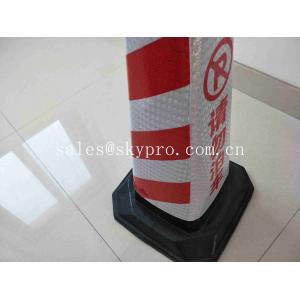 China No Parking Traffic Cones PE Warning Cones Reflective Flexible Safety Barriers supplier