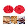 China Food Safety , Premium Quality , Easy Clean , DIY Silicone Waffle Cake Mold , Round Shape wholesale