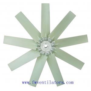 China plastic fan blades for industrial axial ventilation fan supplier