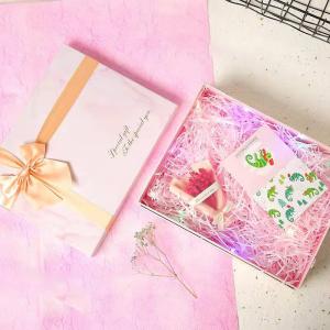 Pink Paper Box Wholesale Garment Shoes Shipping Packaging Cardboard Box With Bag
