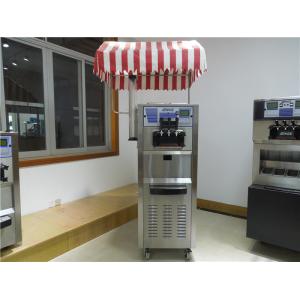 Floor Stand Frozen Yogurt Ice Cream Machine , Commercial Soft Serve Machine