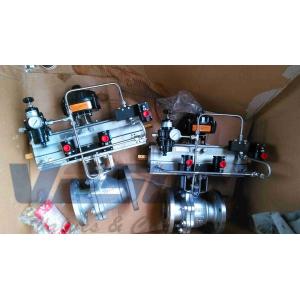 China Quarter Turn  3 Position Pneumatic Actuator For Automated Web Handling Systems supplier