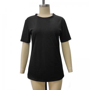 China Sport Fast Dry Cotton Plus Size Long Sleeve Men Women Kids Girls' Boys Black White Blank T Shirt supplier