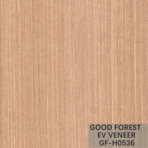Laminated Oak Veneer Fineline Yellow Pear Wood For Wrapping Material