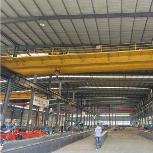 Wireless Remote Control Double Girder Overhead Crane Magnet 25T 32T Explosion Proof