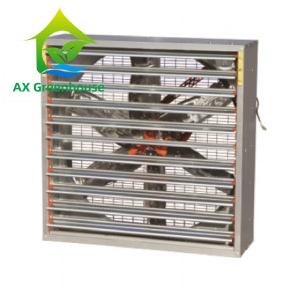 China 55-75db Agricultural Solar Greenhouse Exhaust Fans Shutter Exhaust Ventilation Fan supplier