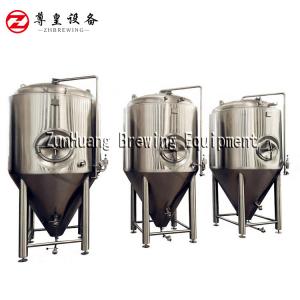 China Industrial 2000l Beer Fermenter Large Beer Fermentation Tanks Stainless Steel supplier