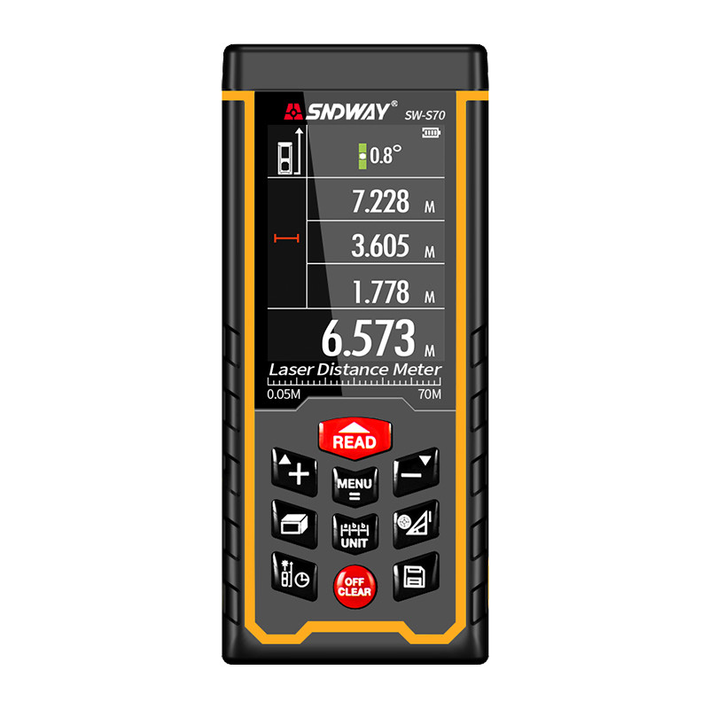 China FCC Approved Laser Range Meter , Handheld Laser Measuring Tool on sale