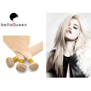 China Professional Blonde Straight 613# European Virgin Hair Weave For Beauty Works wholesale