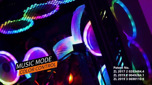 ПК RGB связывает проволокой набор к 8-Pin GPU Addressable в случай игры компьютера