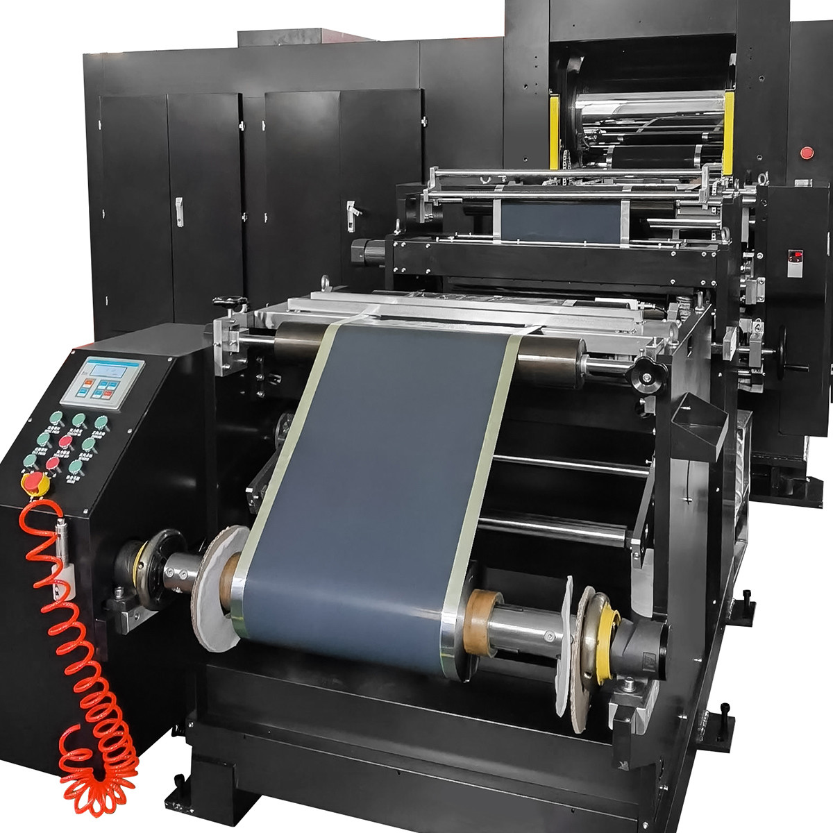 China Battery Roller Pressing Machine Continuous Hydraulic Calendaring Machine supplier