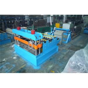 China 20GP Container Steel Sheet Slitting Machine , Metal Sheet Cutting Machine 2 Rubber Stations supplier