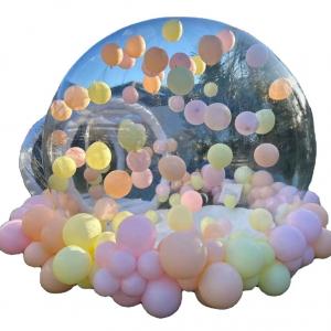 Transparent Kids Balloons Inflatable Bubble House For Party Fun House Clear