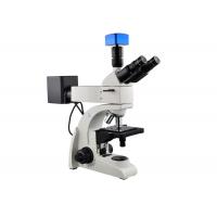 China 5X Optical Metallurgical Microscope Trinocular Microscope With Digital Camera on sale
