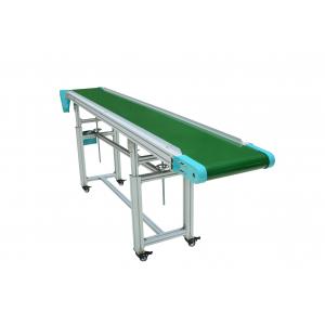 China Aluminum Frame Horizontal Belt Conveyor , Easy Installation PVC Conveyor Belt wholesale