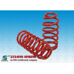 China Red Racing Off Road Automotive Coil Springs , Compress Car Springs UHS 1900 Material supplier