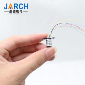 China Capsule Define Slip Ring Connectors OD 22mm 24 Circuits 2A Rotary Connector supplier
