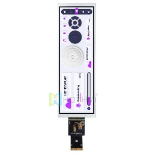 China 7Affichage couleur de 8 pouces de résolution 400x1280 / IPS TFT LCD / SPI + interface LVDS / contrôleur NV3051 / écran LCD TFT grand angle ultra-haute luminosité / lumière du soleil visible / C8051/Arduino/STM32 supplier