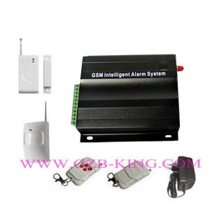GSM/MMS wireless home alarm with 7 wired zone and 99 wireless zone