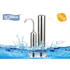 China Alkalince Ceramic Countertop Water Filter Purifier Faucet Mounted Two Stage supplier
