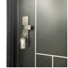 Modern Style High Quality Cast Steel Easy Pattern Power Coated Surface Swing Door for Villa