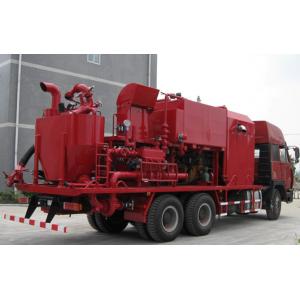 45MPa 2100L/MIN Oilfield Cement Truck For Gas Oil Well