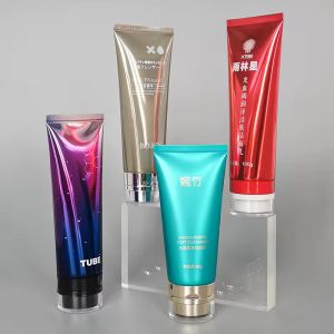 China Offset Printing Refillable Squeeze Tubes Custom Luxury Packaging Tubes 200ml wholesale