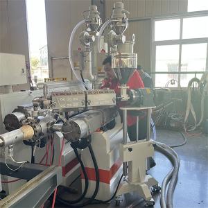 Double Wall Corrugated Pipe Making Machine HDPE PE Plastic Extruders
