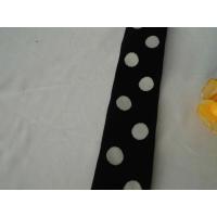 Make and Sale  5CM Dots Design Polyester  Jacquard Ribbons
