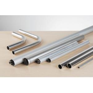 T6  Round Aluminium Extrusion Profile Pipe Anodized Customized 40mm Thickness