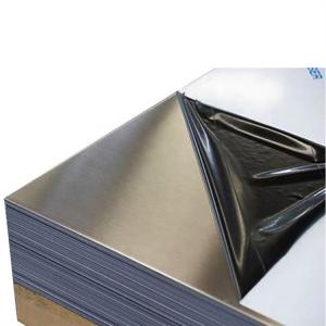 China ASTM A240 316 Polished Stainless Steel Sheet 8k Hairline supplier
