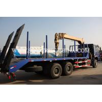 China Diesel 6×4 Cargo Truck Mounted Crane , 12TONS Truck Bed Lift Crane Model SQ12SK3Q on sale