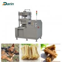 China Customized Pet Food Making Machine Native Pressed Rawhide Bones Dog Chews on sale