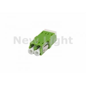 FTTH / Data Center LC Duplex Adapter , Duplex LC APC Adapter Without Flange