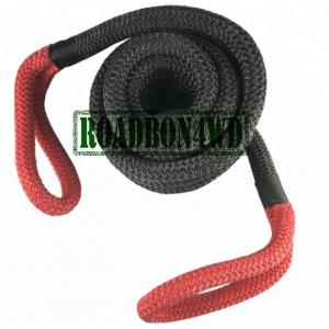 China Superb weaving technology manufacture offroad recovery Kinetic snatch straps car towing strap supplier