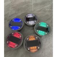 China Long Lifespan Solar Road Studs Colorful Solar Lights For Highway on sale