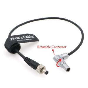 China Z CAM E2 Flagship Rotatable Right Angle 2 Pin to Straight Lock DC Power Cable for Atomos Shinobi Ninja V OSEE G7 Monitor supplier