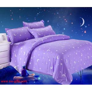 China New Printing Bedding Set Fashion Bed Sheet Duvet Cover Pillowcase Winter Cotton Bed set supplier