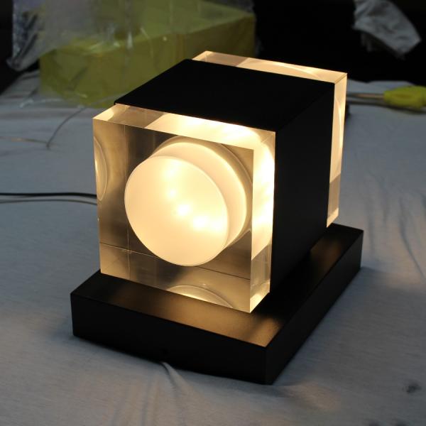 Modern LED Wall Lamp with Crystal Shade Warm White 3500K