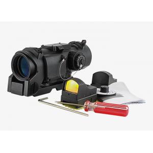 China Metal 4 X3 2F Air Riflescope Tactical Hunting Scope Red Illuminated With Detachable Mini Red Dot Sight supplier