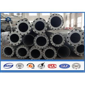 Hot Roll Steel Metal Utility Poles , 345Mpa Min Yield Stress Electrical Poles And Towers