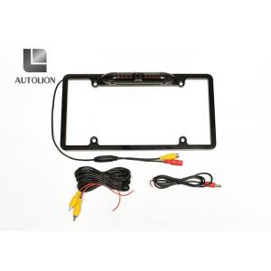 Waterproof USA License Plate Camera With LED Light Outside