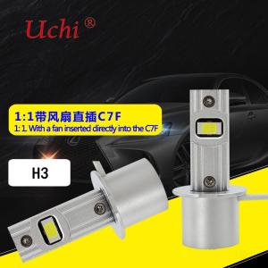 China H3 Energy Saving Highly Efficient Led Headlights With Fans For Direct Insertion wholesale