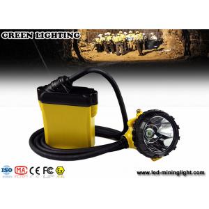 China Explosion Proof Mining Hard Hat Led Lights 25000 Lux Strong Brightness Corded Style supplier