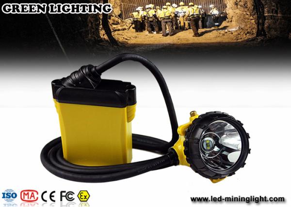 El casco minero a prueba de explosiones llevó las luces 25000 Lux Strong Brightness Corded Style