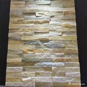 Natural stone Quartzite Stone Veneer Beige Cream Quartzite Mini Stone Panel