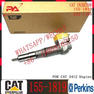 China common rail injector 155-1819  232-8756 111-7916 198-4752 20R-5392 198-6877 232-1170 for C-A-T 3412 engine wholesale